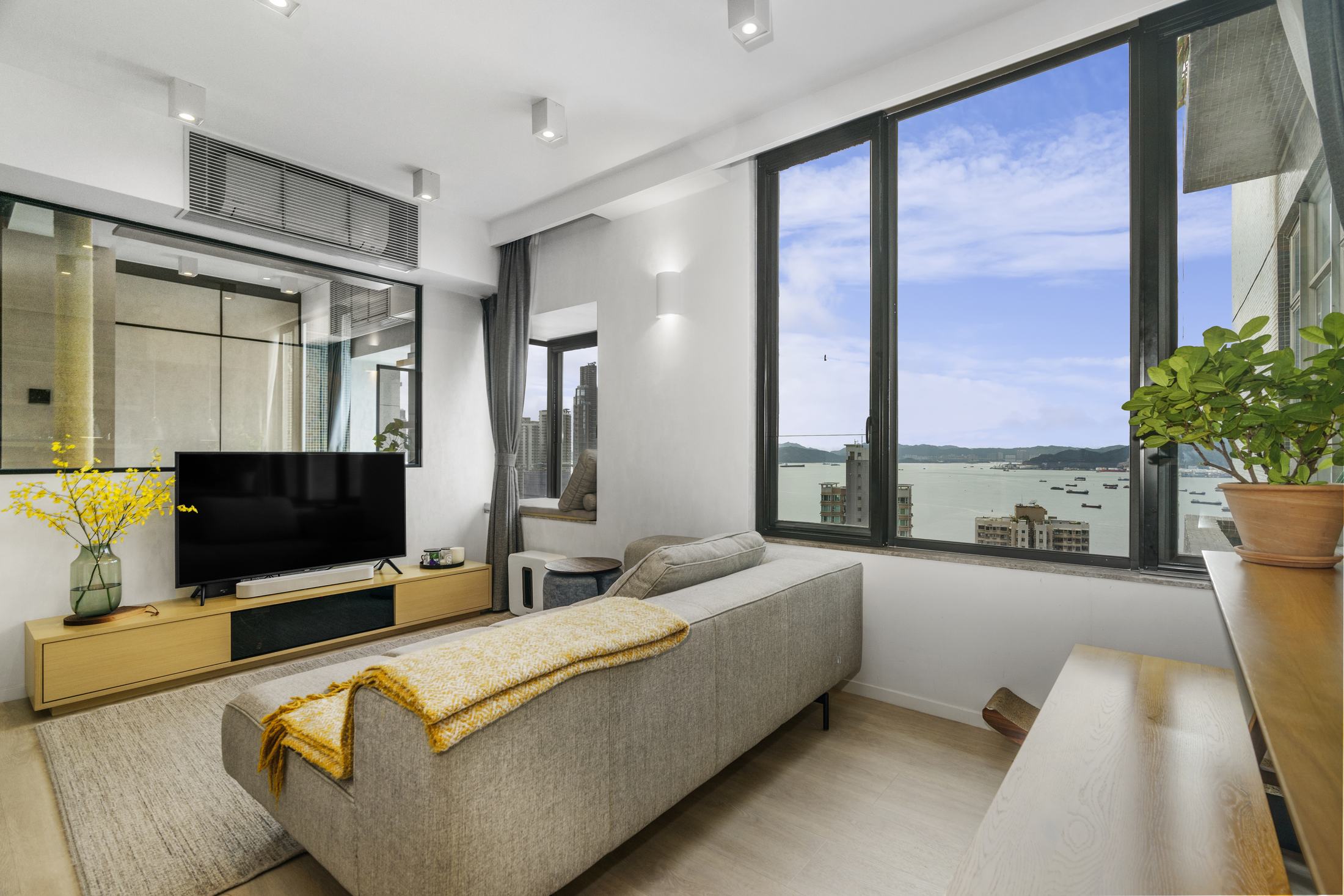 Living room — property photography example