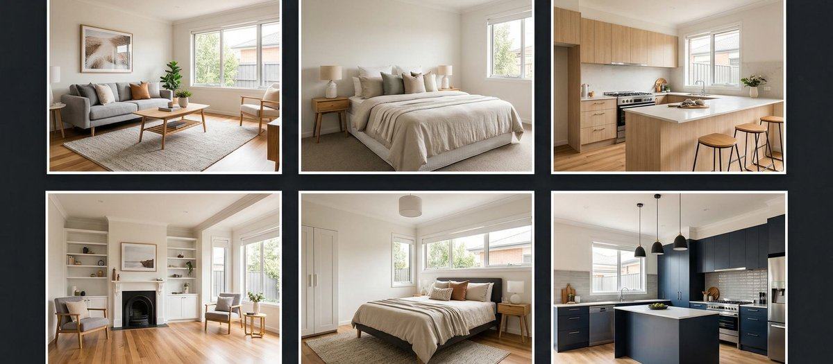Consistent property photo edits ready for portal upload